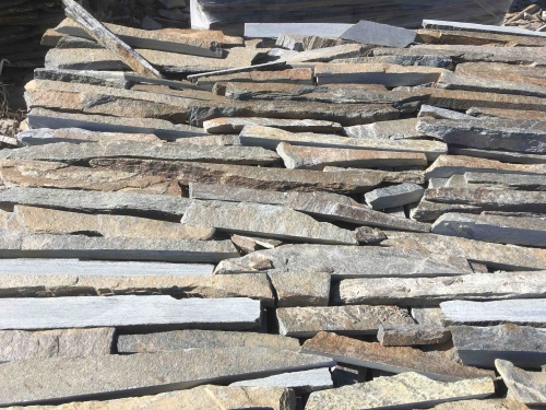 Горбушка златолит мультиколор для облицовки купить в Южноуральске