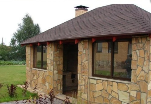 Плитняк златолит жёлтый для фасада 1,5-3 см купить в Южноуральске