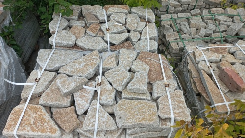 Гранитный плитняк галтованный для парковки купить в Южноуральске