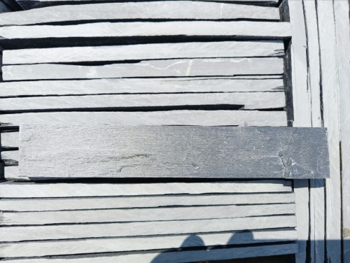 Плитка чёрная из натурального камня фасадная 30 см * 5 см, толщина 7 мм -30 мм купить в Южноуральске