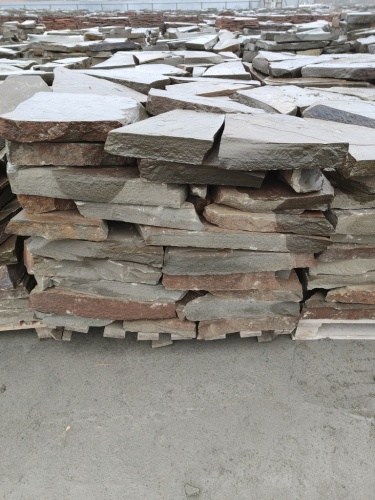 Плитняк песчаник серо-зелёный для мощения 60-65 мм купить в Южноуральске