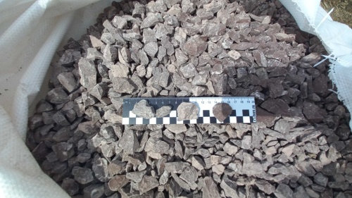 Лемезит декоративный щебень